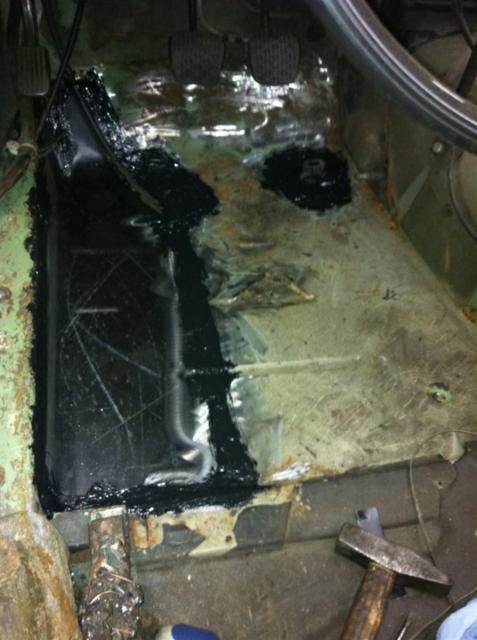 Fußraum L nachher 2