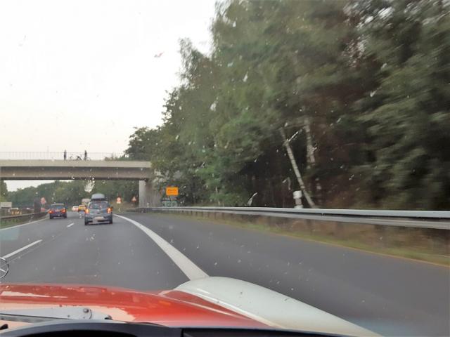 Berlin-Ankunft zum Stau