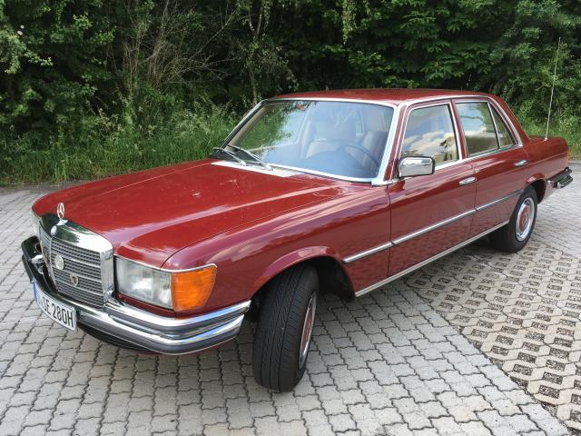 Mercedes W116 rot vl