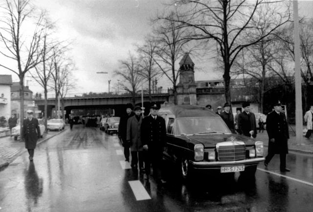 Trauerzug in Hamburg