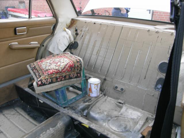 Noch ist der Innenraum leer