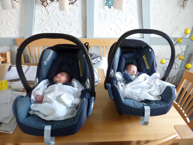 Marlon und Luca sind daheim