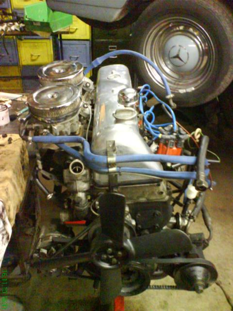 Der fertige Motor sieht auch nicht viel anderst aus als zuvor!