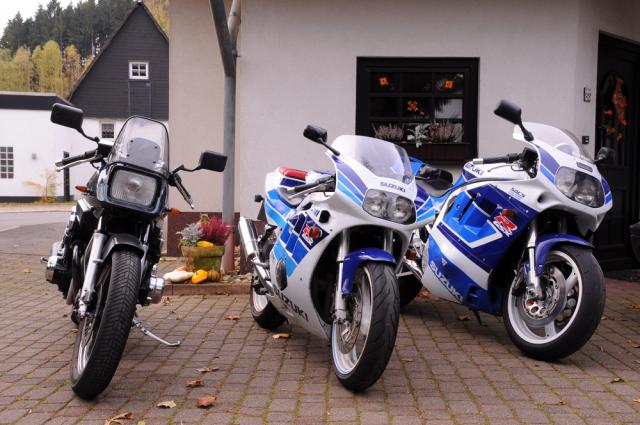 Unser Motorrad Fuhrpark