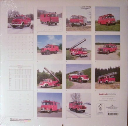 erster? offizieller Kalender mit einem BINZ Kombi 2012